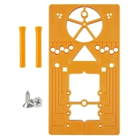 95-105 Degree Multifunctional Hinge Punch Hole Locator Punching Formwork Installation 35MM Cupboard Hinges Auxiliary Board Woodworking Tool for Door Cabinet