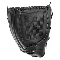 9.5in Sports de plein air Gant de baseball Équipement de pratique Épaissir Infielder Pitcher Baseball Mitt pour adultes et jeunes et enfants
