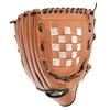 9.5in Sports de plein air Gant de baseball Équipement de pratique Épaissir Infielder Pitcher Baseball Mitt pour adultes et jeunes et enfants