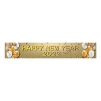 9.84ft Nouvel An Bannière Suspendu Bonne Année Décor pour La Maison Mur Jardin Fête Cadeau Festivals Intérieur Décorations Extérieures