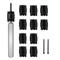9PCS HSS Jeu de forets de soudage par points Foret de soudage par points Foret hélico dal de 8 mm