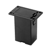 9V Case Holder Box Compartment for Acoustic Guitar Bass Pickup Black