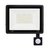 A C180-240V 10W 12LEDs Détecteur de mouvement PIR Conception à induction humaine Projecteur S-pot Lampe Éclairage extérieur IP66 Résistance à l