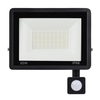 A C180-240V 10W 12LEDs Détecteur de mouvement PIR Conception à induction humaine Projecteur S-pot Lampe Éclairage extérieur IP66 Résistance à l