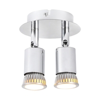A C85-265V mur s-pot lampe intérieur plafonnier GU10 B-ulb Base douille support directionnel luminaire rotatif réglable Angle de lumière pour cuisine couloir salle de bain