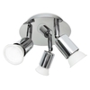 A C85-265V mur s-pot lampe intérieur plafonnier GU10 B-ulb Base douille support directionnel luminaire rotatif réglable Angle de lumière pour cuisine couloir salle de bain