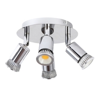 A C85-265V mur s-pot lampe intérieur plafonnier GU10 B-ulb Base douille support directionnel luminaire rotatif réglable Angle de lumière pour cuisine couloir salle de bain
