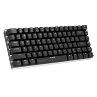 A-JAZZ AK33 Clavier à clavier mécanique E-sport Clavier 82 touches USB Câblé Bleu Commutateurs Anti-Ghosting pour PC Ordinateur portable Ordinateur portable