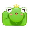 A1 Caméra pour enfants 20Mp Selfie Caméra vidéo numérique pour enfants avec écran IPS de 2 pouces double caméras 32G TF carte autocollant de dessin animé pour cadeaux fille