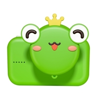 A1 Caméra pour enfants 20Mp Selfie Caméra vidéo numérique pour enfants avec écran IPS de 2 pouces double caméras 32G TF carte autocollant de dessin animé pour cadeaux fille
