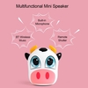 A1 Mini haut-parleur Haut-parleurs Bluetooth sans fil TWS Connection Boîte de son portable avec cordon de verrouillage à distance Batterie rechargeable mains libres avec micro