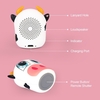 A1 Mini haut-parleur Haut-parleurs Bluetooth sans fil TWS Connection Boîte de son portable avec cordon de verrouillage à distance Batterie rechargeable mains libres avec micro