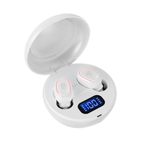 A10 TWS5.0 BT casque connecté casque écouteur cache-oreilles LED haut-parleur binaural tactile sensible