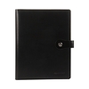 A4 affaires portefeuille en cuir avec calculatrice classeur carte Slot Manager bureau Document Pad porte-documents PU dossier pour homme d