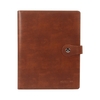 A4 affaires portefeuille en cuir avec calculatrice classeur carte Slot Manager bureau Document Pad porte-documents PU dossier pour homme d