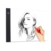 A4 taille ultra-mince LED boîte à lumière dessin Tracing Copyboardboard