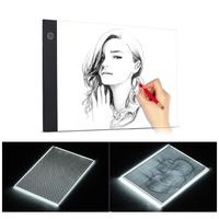 A4 taille ultra-mince LED boîte à lumière dessin Tracing Copyboardboard