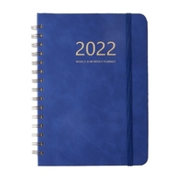 A5 Notebook School Diary 2022 Notebook Avec Agenda Hebdomadaire"idien 160 Pages Cahiers En Spirale