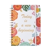 A5 Notebook School Diary 2022 Notebook With Daily Schedule 186 Pages Spiral Exercise Books
