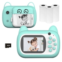 A7 Kids Camera 1080P Appareil photo numérique instantané -8G TF