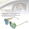 A9 lunettes intelligentes BT casque stéréo lunettes de soleil polarisées avec micro pour l