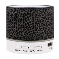 A9 modèle de fissure Mini haut-parleur Support de lumière colorée U disque TF carte AUX Port sans fil Portable haut-parleur boîte