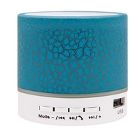 A9 modèle de fissure Mini haut-parleur Support de lumière colorée U disque TF carte AUX Port sans fil Portable haut-parleur boîte