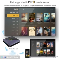 A95X F3 Air II Android 11.0 Smart TV Box Amlogic S905W2 Lecteur multimédia UHD 4K 2.4G/5G WiFi double bande BT5.0 AV1 VP9 H.265 Télécommande de décodage