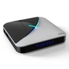 A95X F3 AIR Smart TV Box Android 9.0 8K décodage UHD 4K Lecteur multimédia 75fps Amlogic S905X3 2 Go / 16 Go 2.4G / 5G WiFi BT4.2 LAN RGB Light