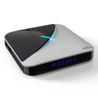 A95X F3 AIR Smart TV Box Android 9.0 8K décodage UHD 4K Lecteur multimédia 75fps Amlogic S905X3 2 Go / 16 Go 2.4G / 5G WiFi BT4.2 LAN RGB Light