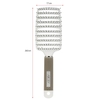 Abdelkrim Nylon démêler Hairbrush femmes cheveux cuir chevelu Massage peigne Paddle cheveux brosse les cheveux mouillés pour coiffure Salon blanc