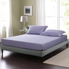 ABODY Couvre-lit Pure Color Anti-dérapant Résistant à la poussière Élargi 26cm Hauteur 1, 5m 59 * 79in 100% Coton Extra Doux Chaud Confortable pour toutes les saisons