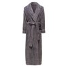 Abody hommes peignoir en peluche polaire col châle à manches longues taille ceinture poche latérale Robe chaude vêtements de détente