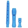 ABS Soprano Descant Enregistreur Clarinette 8 Trous Allemand Style C Clé avec Doigté Fiche Nettoyage Bâton pour Enfants Débutants