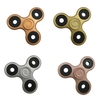 ABS Tri Fidget main Finger Spinner Spin Widget focus Toy EDC Pocket Desktoy Triangle cadeau en plastique pour le TDAH Enfants Adultes Soulager Stress Anxiété Ennui Killing Time de haute qualité hybride Roulement céramique