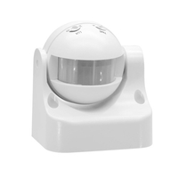 AC 220V-240V commutateur de capteur de mouvement infrarouge de sécurité PIR extérieure à 180 degrés IP44