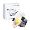 AC100-264V 5W 3.9 pouces LEDs RGB + CCT Intelligent encastré éclairage Downlight