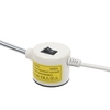 AC110-250V 6W 30LEDs Machine à coudre Lampe légère Base fixe Tube flexible pliable Conception de col de cygne pour les tâches ménagères