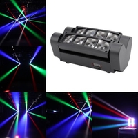 AC90-240V 40W RGBW 7 / 15 canaux LEDs lumière de scène