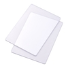 Accessoire de tampon de coupe transparent 2 pièces
