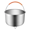 Accessoires de cuisson pour panier vapeur en acier inoxydable