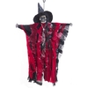 Accessoires de décoration de maison hantée suspendus fantôme squelette effrayant animé