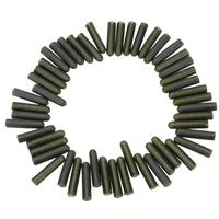 Accessoires de pêche de plates-formes 50pcs 25mm tampon perles Carp Fishing Tackle Terminal
