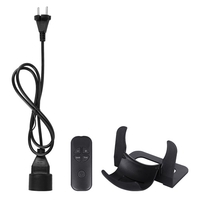 Accessoires de sac de rallonge de câble de support de bureau télécommande pour mini radiateur électrique 1000W (sac d