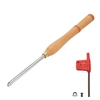 Acier allié Tour En Bois Outil De Tournage Carbure Insert Clé Cutter Outils Queue Carrée Avec Manche En Bois Outil De Travail Du Bois