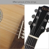 Acier inoxydable en alliage de cuivre plaqué argent plaie 1re-6e (. 010-.047) 6pcs guitare acoustique cordes String ensemble