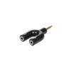 Adaptateur audio de 3, 5 mm Convertisseur audio de type U Connecteur d