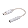 Adaptateur audio pour casque audio avec fiche jack mâle de type C à femelle 3, 5 mm
