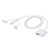 Adaptateur AV numérique 3 en 1 Convertisseur HDTV 1080P Dongle d