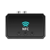 Adaptateur BT5.0 Récepteur audio multifonctionnel NFC BT Transmission du signal 15 m Qualité sonore sans perte avec ports USB RCA AUX